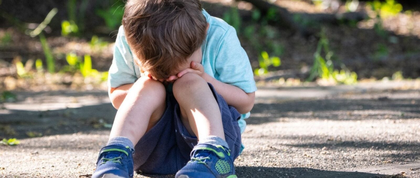 child struggling with emotions