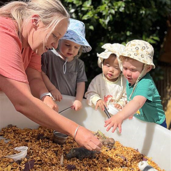 Time outdoors with Papatūānuku is woven into each day for children at Kindercare Aidanfield. As they explore the natural world, they are forming connections to places and things in their own world. Moments like these foster familiarity, calm and a sense of belonging for each child. #NurtureMe #childcarenz #explore #connections #kindercarenz