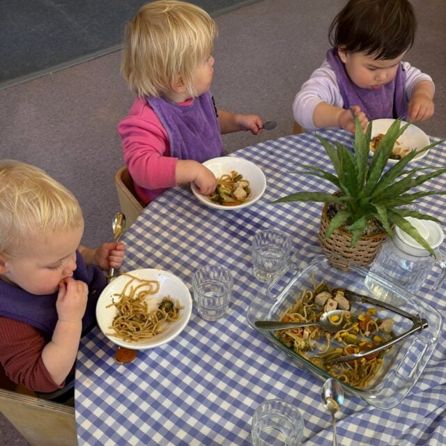 Mealtimes at Kindercare Karori are more than just about eating. Nourish Me, our approach to nutrition, is about simple, joyful food and learning opportunities. As tamariki practise feeding themselves and drinking independently, they’re developing co-ordination, confidence, and that powerful sense of “I can do it”. 

#childcare #childcarenz #kindercarenz #nourishme #icandoit