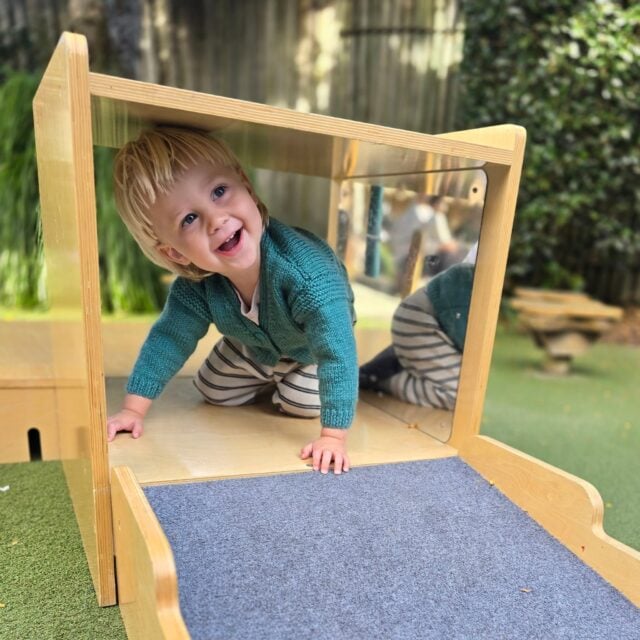 Learning to move with confidence, tamariki test what their bodies can do as they climb over, under and through obstacle courses. At Kindercare Frankton, our under two‑year‑olds build strength, coordination and pride as they challenge themselves physically. #MoveMe #kindercarenz #childcarenz #challenge #strong