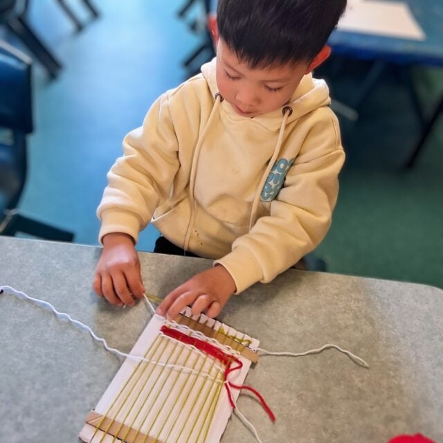 Finger fitness is the strength and control children build in the small muscles of their hands. At Kindercare Avonhead, unhurried moments of movement like weaving are helping tamariki grow confidence for writing, drawing, and everyday independence. #InspireMe