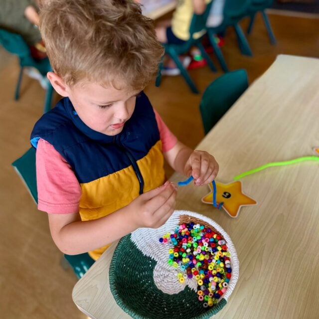Learning that looks like play, but means so much more.

Counting, sorting, building, thinking. Our Pathways to School programme brings early maths to life while nurturing confidence, persistence, and a love of learning every step of the way, right here at Kindercare Silverdale.