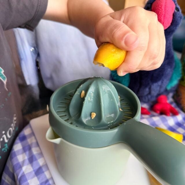 When life gives us lemons at Kindercare Aotea, we make fresh lemonade! 

As tamariki cut, squeeze, and work together, they’re learning that patience and persistence help them see their efforts through. Pete Persistence, one of our puppet friends from You Can Do It! cheers them on along the way.

 #SocialEmotionalLearning #NurtureMe #TheKindercareAdvantage