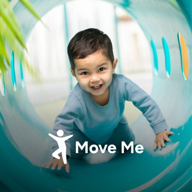 Move Me...because movement is a joyful part of learning. That's The Kindercare Advantage.