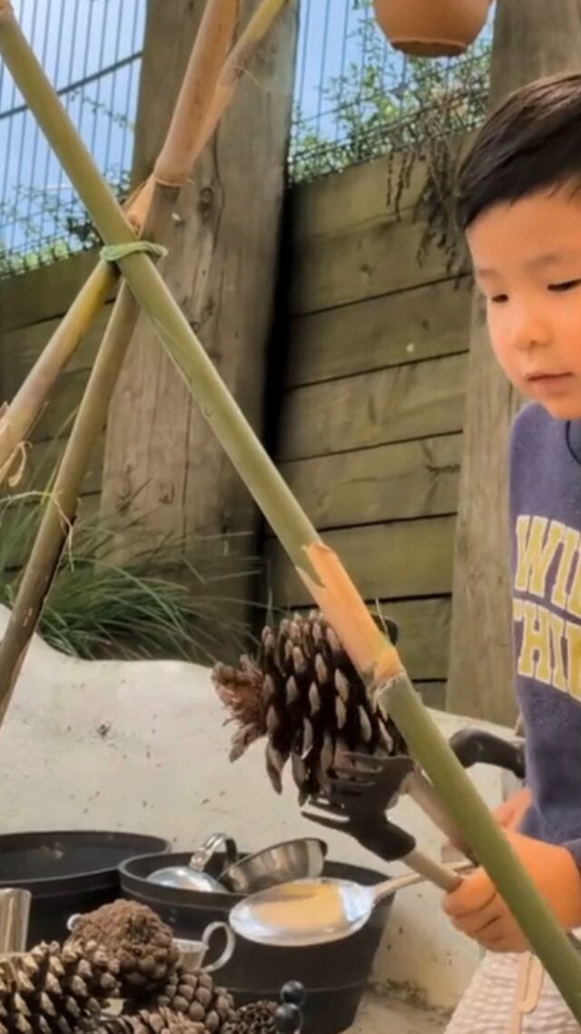 Creative play for the curious mind. The sandpit inspires our tamariki in so many ways, at Kindercare Pinehill