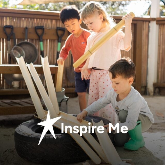 Inspire Me...because a love of learning begins with play, exploration and imagination.
